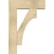 Ekena Millwork Westlake Block Rough Sawn Bracket w/ Offset Brace, Douglas Fir, 8"W x 26"D x 38"H BKT0806X26X38WTL05RDF - alternate 2
